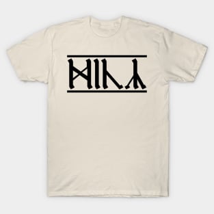 Rude Runes - Anglo-Saxon curse (4) T-Shirt